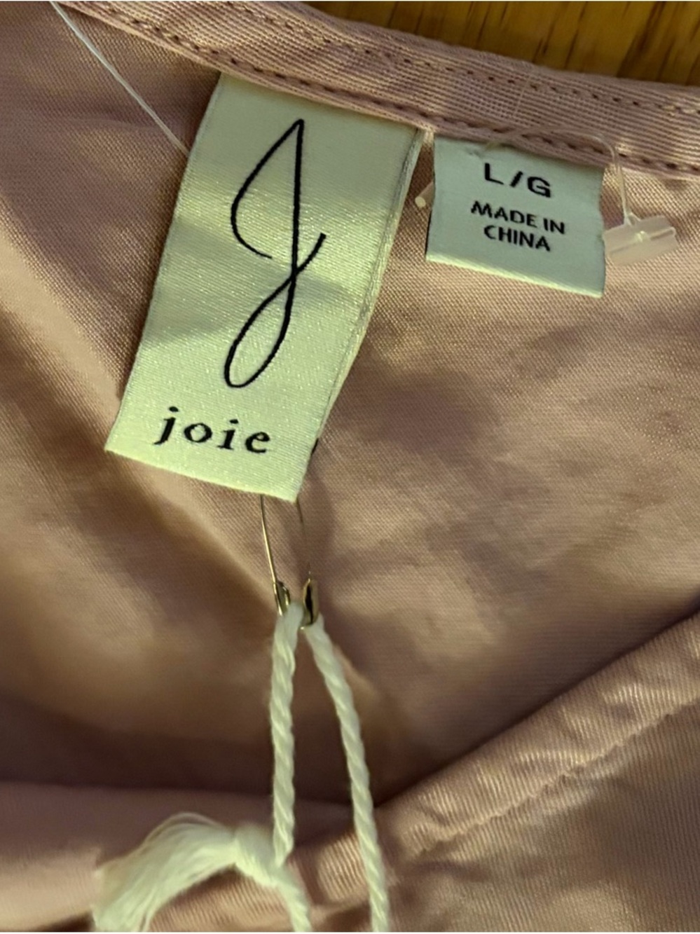 Joie light pink long dress - Picture 3 of 3